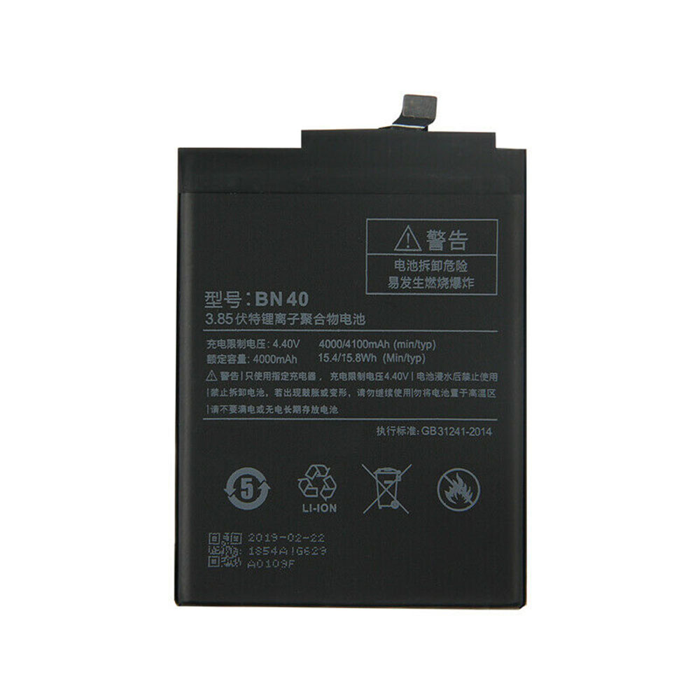 Batería para Gaming-Laptop-15.6-7300HQ-1050Ti/xiaomi-bn40